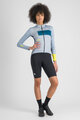 SPORTFUL Kolesarski dres z dolgimi rokavi zimski - BREAKOUT SUPERGIARA THERMAL W - siva/modra