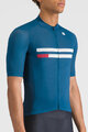 SPORTFUL Kolesarski dres s kratkimi rokavi - STARLIGHT - modra
