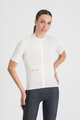 SPORTFUL Kolesarski dres s kratkimi rokavi - CLASSIC W - bela