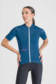 SPORTFUL Kolesarski dres s kratkimi rokavi - CLASSIC W - modra