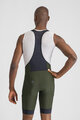 SPORTFUL Kolesarske kratke hlače z naramnicami - GIARA 2 - zelena