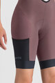 SPORTFUL Kolesarske kratke hlače z naramnicami - SUPERGIARA 2 W - vijolična