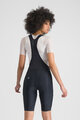 SPORTFUL Kolesarske kratke hlače z naramnicami - GIARA 2 W - črna