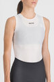 SPORTFUL Kolesarska  majica brez rokavov - PRO BASELAYER W - bela