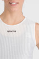 SPORTFUL Kolesarska  majica brez rokavov - PRO BASELAYER W - bela