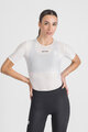 SPORTFUL Kolesarska  majica s kratkimi rokavi - PRO BASELAYER W - bela