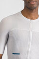 SPORTFUL Kolesarski dres s kratkimi rokavi - LIGHT - siva/bela
