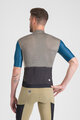 SPORTFUL Kolesarski dres s kratkimi rokavi - SUPERGIARA LOGO - modra/siva