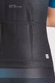 SPORTFUL Kolesarski dres s kratkimi rokavi - LIGHT W - modra/črna