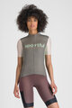 SPORTFUL Kolesarski dres s kratkimi rokavi - SUPERGIARA LOGO W - siva/rožnata