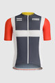 SPORTFUL Kolesarski dres s kratkimi rokavi - CLASSIC HERITAGE - modra/bela/rdeča/rumena
