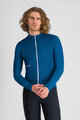 SPORTFUL Kolesarski dres z dolgimi rokavi zimski - CLASSIC THERMAL - modra