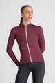 SPORTFUL Kolesarski dres z dolgimi rokavi zimski - CLASSIC THERMAL W - bordo