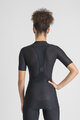 SPORTFUL Kolesarska  majica s kratkimi rokavi - WINTER LAYER W - črna