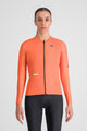 SPORTFUL Kolesarski dres z dolgimi rokavi zimski - SUPERNOVA THERMAL W - oranžna