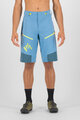 KARPOS Kolesarske kratke hlače brez naramnic - RAPID BAGGY - modra