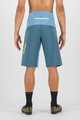 KARPOS Kolesarske kratke hlače brez naramnic - RAPID BAGGY - modra