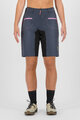 KARPOS Kolesarske kratke hlače brez naramnic - BALLISTIC EVO W - modra/črna