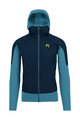 KARPOS Kolesarska  vetru odporna jakna - LAVAREDO - modra/svetlo modra