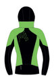 KARPOS Kolesarska  vetru odporna jakna - LAVAREDO - zelena/črna