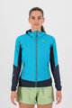 KARPOS Kolesarska  vetru odporna jakna - LAVAREDO W - svetlo modra/modra