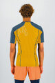 KARPOS Kolesarska  majica s kratkimi rokavi - LAVAREDO - rumena/črna