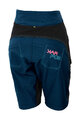 KARPOS Kolesarske kratke hlače brez naramnic - ADVENTURE - modra