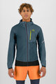 KARPOS Kolesarska  vetru odporna jakna - LOT EVO - modra/črna