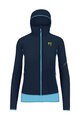 KARPOS Kolesarska  vetru odporna jakna - LOT EVO W - modra