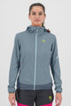 KARPOS Kolesarska  vetru odporna jakna - LOT EVO W - siva