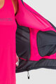 KARPOS Kolesarska  vetru odporna jakna - LOT EVO W - rožnata
