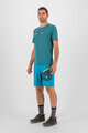 KARPOS Kolesarska  majica s kratkimi rokavi - VAL FEDERIA - zelena