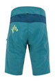 KARPOS Kolesarske kratke hlače brez naramnic - VAL VIOLA - turkizna