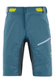 KARPOS Kolesarske kratke hlače brez naramnic - VAL VIOLA - modra