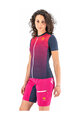 KARPOS Kolesarski dres s kratkimi rokavi - VERVE EVO W - modra/rožnata
