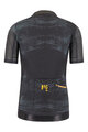 KARPOS Kolesarski dres s kratkimi rokavi - GREEN FIRE - črna/rumena