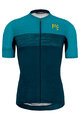 KARPOS Kolesarski dres s kratkimi rokavi - GREEN FIRE - modra