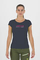 KARPOS Kolesarska  majica s kratkimi rokavi - VAL FEDERIA - siva