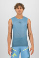 KARPOS Kolesarska  majica brez rokavov - VERVE MESH - modra