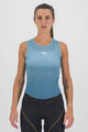 KARPOS Kolesarski dres brez rokavov - VERVE MESH - svetlo modra