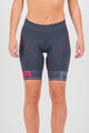 KARPOS Kolesarske kratke hlače brez naramnic - VERVE EVO W - modra/rožnata
