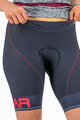 KARPOS Kolesarske kratke hlače brez naramnic - VERVE EVO W - modra/rožnata