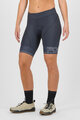 KARPOS Kolesarske kratke hlače brez naramnic - VERVE EVO W - modra/rožnata