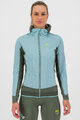 KARPOS Kolesarska  podaljšana jakna - LAVAREDO WINTER W - modra/zelena