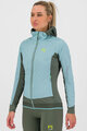 KARPOS Kolesarska  podaljšana jakna - LAVAREDO WINTER W - modra/zelena
