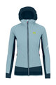 KARPOS Kolesarska  podaljšana jakna - LAVAREDO WINTER W - modra
