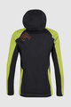 KARPOS Kolesarska  vetru odporna jakna - LAVAREDO WINTER KIDS - zelena/črna