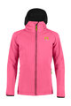 KARPOS Kolesarska  vetru odporna jakna - LAVAREDO KID WINTER - rožnata/črna