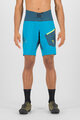 KARPOS Kolesarske kratke hlače brez naramnic - VAL DI DENTRO - modra