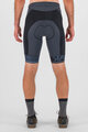 KARPOS Kolesarske kratke hlače brez naramnic - VERVE - črna/siva